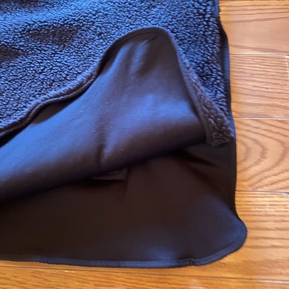 Nike Yoga Sherpa Anorak Pullover Half-Zip Jacket Men’s Medium Navy Blue - Picture 8 of 12